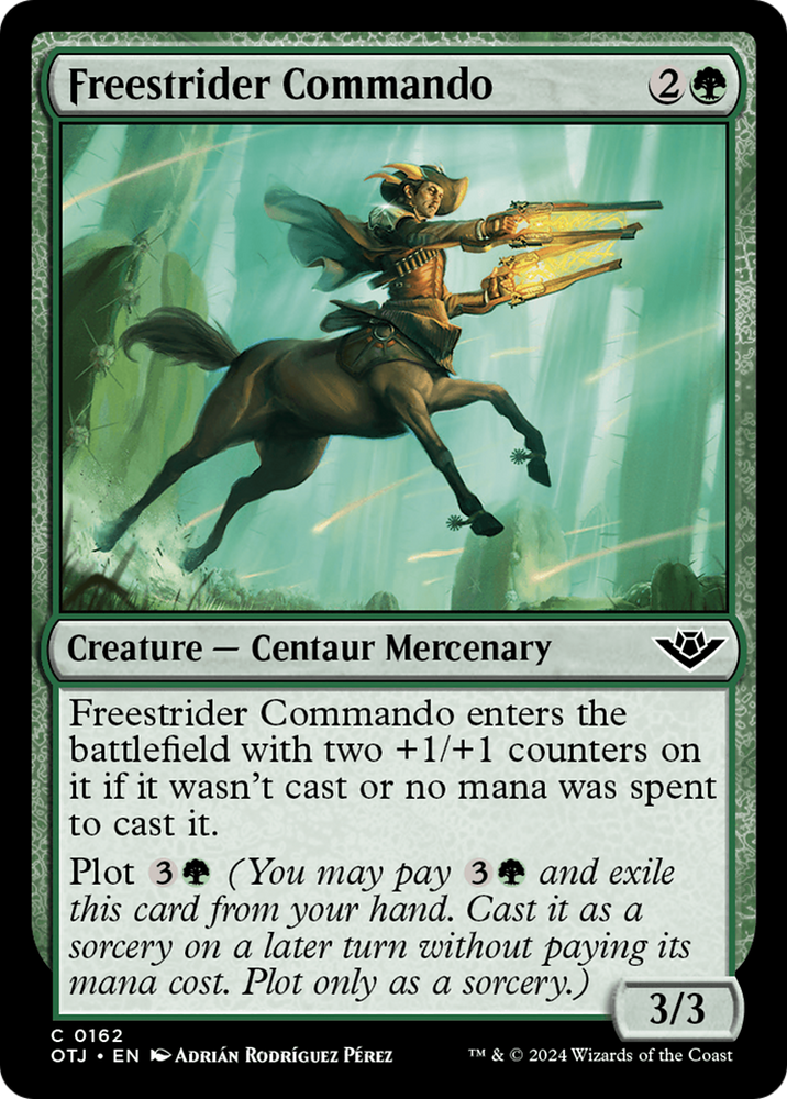 Freestrider Commando [Outlaws of Thunder Junction] Magic: The Gathering