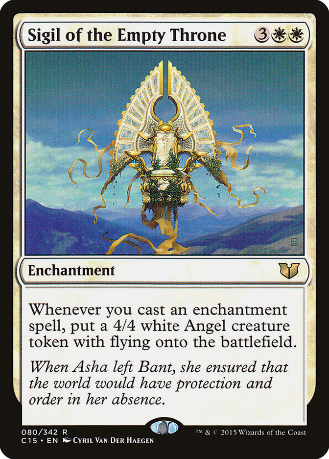 Sigil of the Empty Throne [Commander 2015] Magic: The Gathering