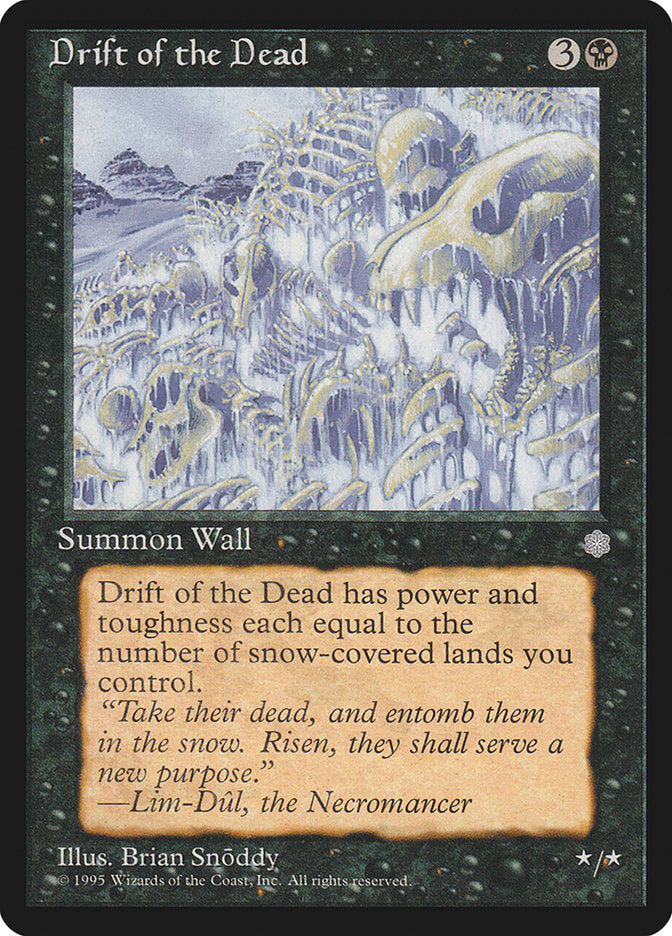 Drift of the Dead [Ice Age] Magic: The Gathering