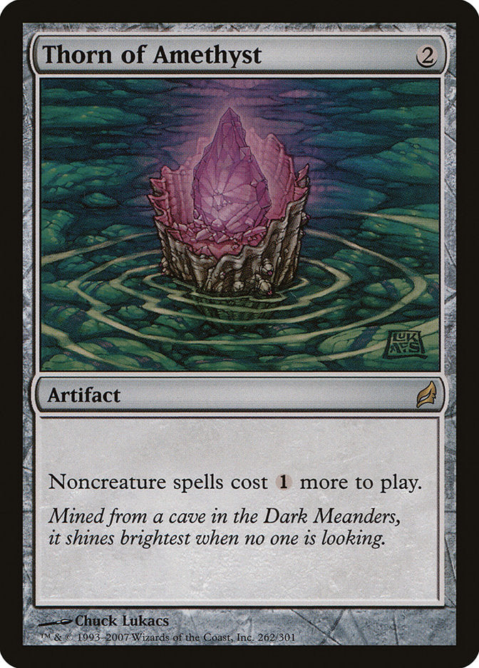 Thorn of Amethyst [Lorwyn] Magic: The Gathering