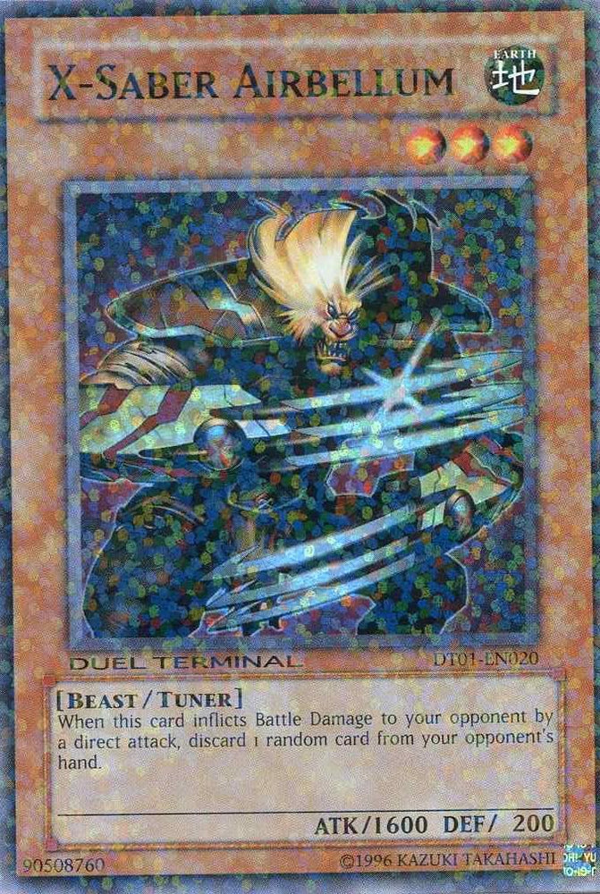 X-Saber Airbellum [DT01-EN020] Super Rare Yu-Gi-Oh!