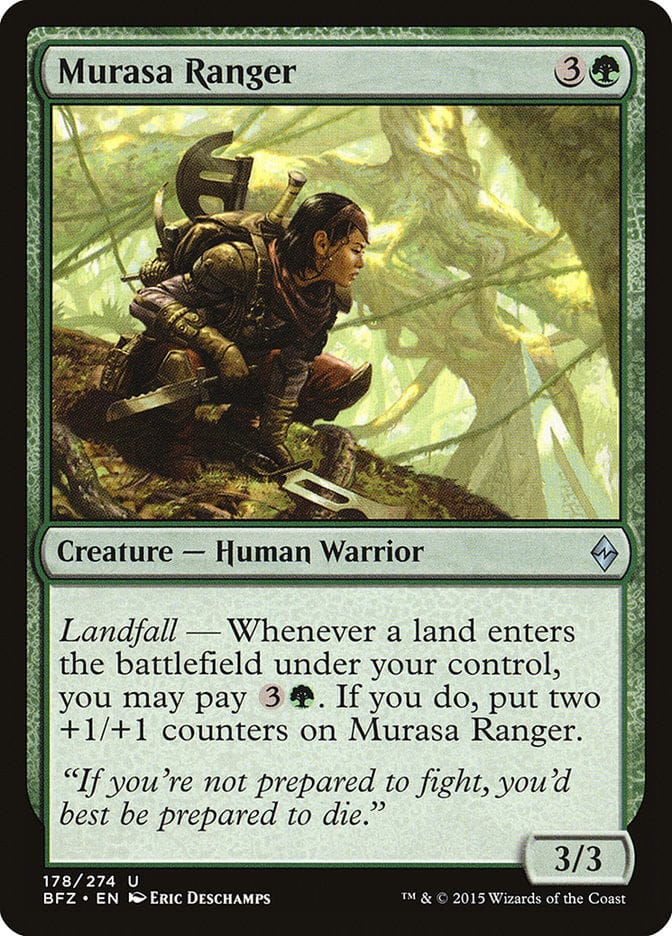 Murasa Ranger [Battle for Zendikar] Magic: The Gathering