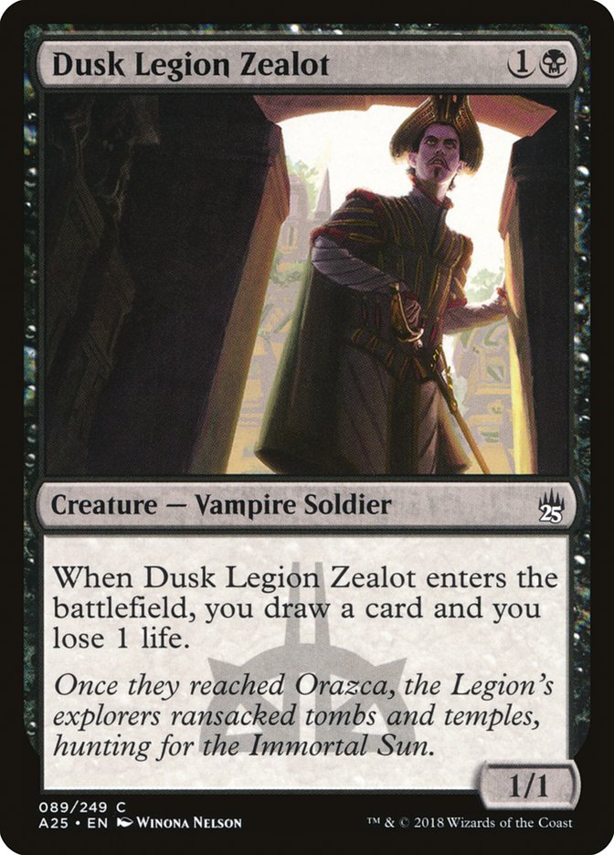 Dusk Legion Zealot [Masters 25] Magic: The Gathering