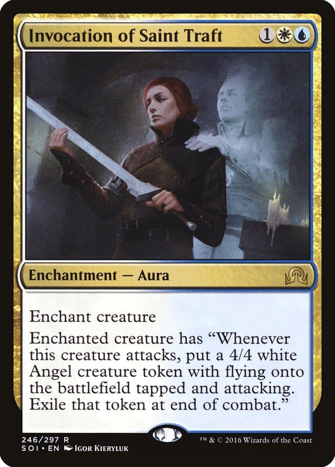 Invocation of Saint Traft [Shadows over Innistrad] Magic: The Gathering