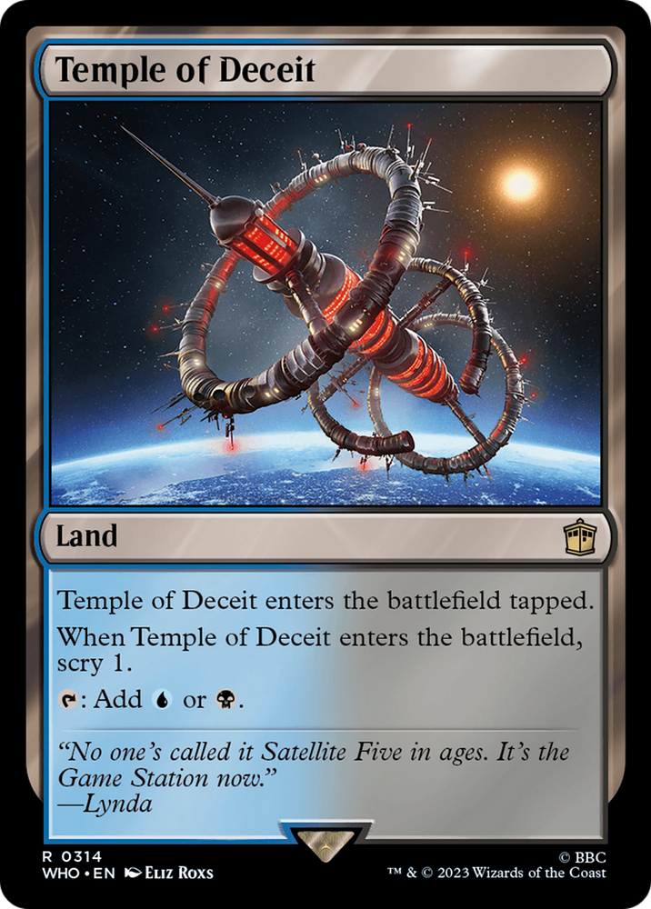 Temple of Deceit [Doctor Who] Magic: The Gathering
