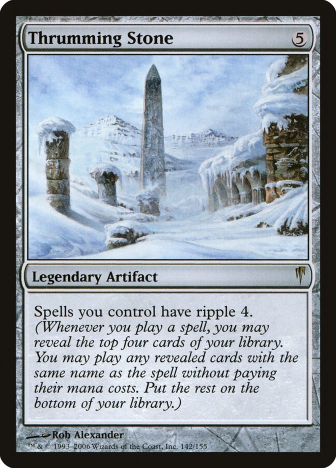 Thrumming Stone [Coldsnap] Magic: The Gathering