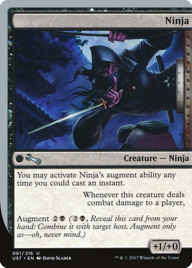 Ninja [Unstable] Magic: The Gathering