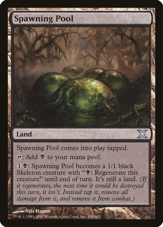 Spawning Pool [Tenth Edition] Magic: The Gathering