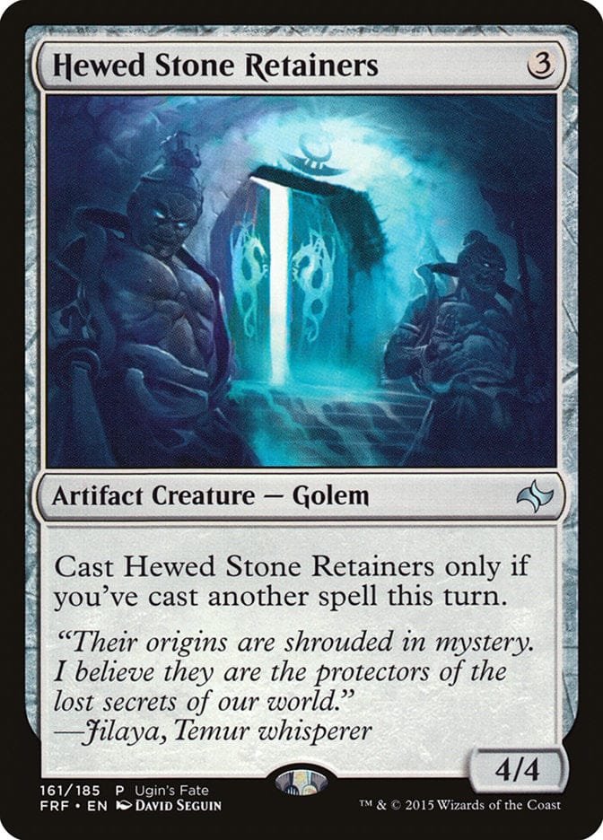Hewed Stone Retainers [Ugin's Fate] Magic: The Gathering