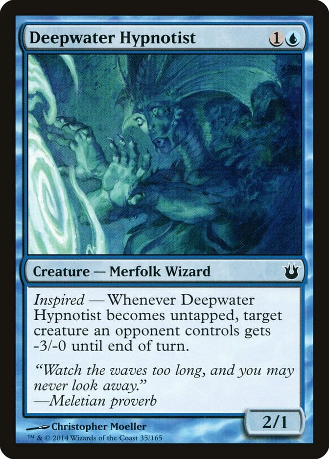 Deepwater Hypnotist [Born of the Gods] Magic: The Gathering
