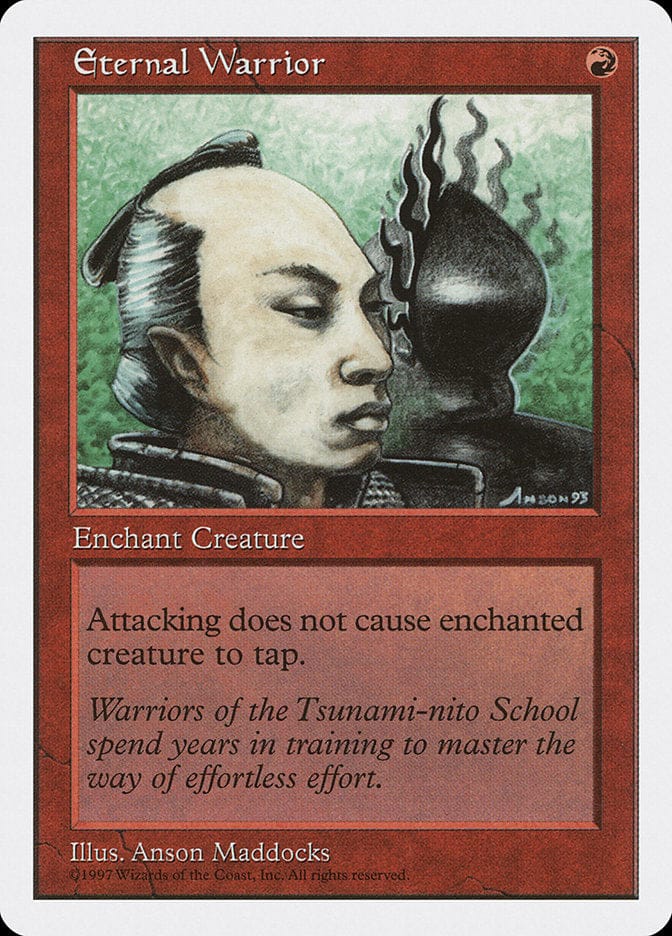 Eternal Warrior [Fifth Edition] Magic: The Gathering
