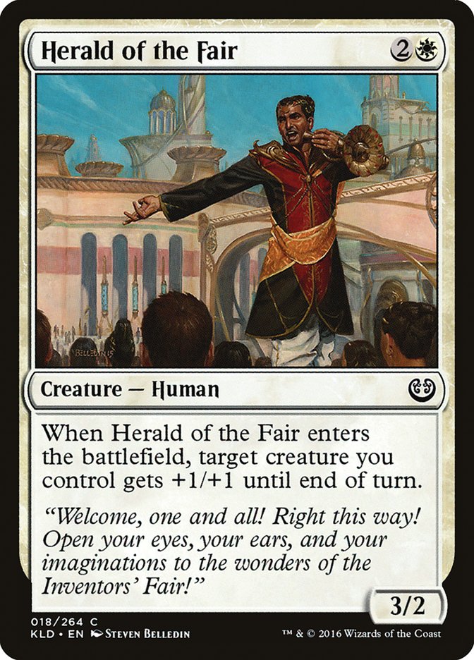 Herald of the Fair [Kaladesh] Magic: The Gathering