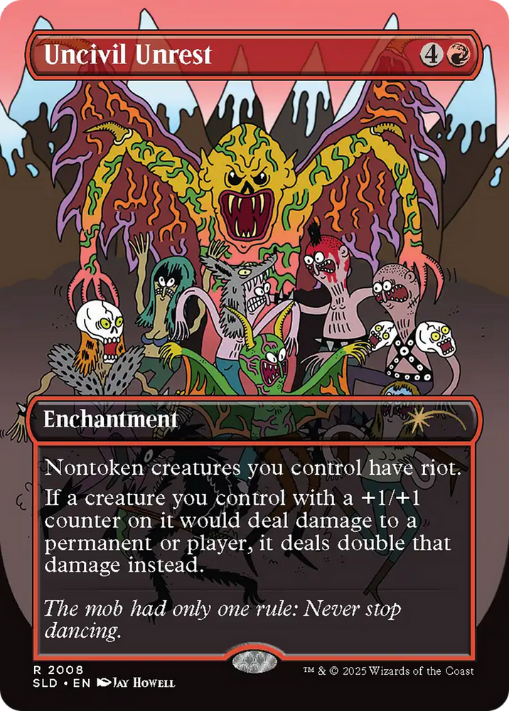 Uncivil Unrest (Rainbow Foil) [Secret Lair Drop Series] Magic: The Gathering