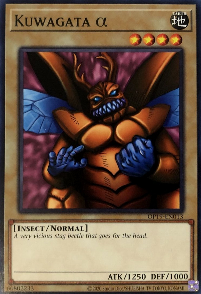 Kuwagata Alpha [OP19-EN013] Common Yu-Gi-Oh!