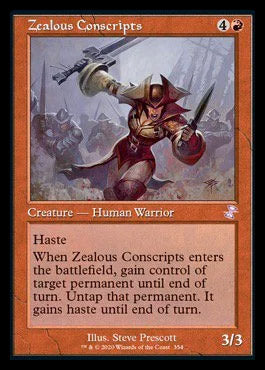 Zealous Conscripts (Timeshifted) [Time Spiral Remastered] Magic: The Gathering