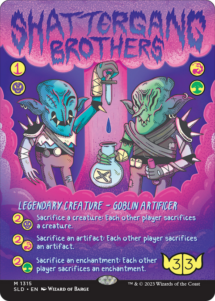 Shattergang Brothers [Secret Lair Drop Series] Magic: The Gathering