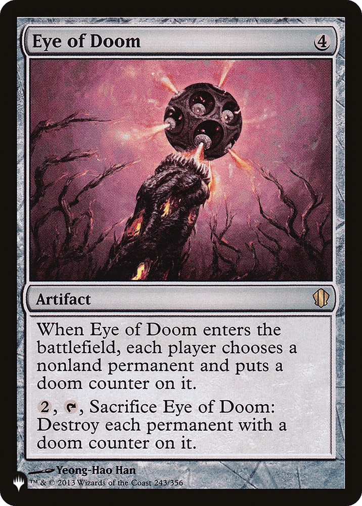 Eye of Doom [The List] Magic: The Gathering