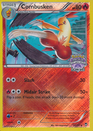 Combusken (13/111) (Championship Promo) [XY: Furious Fists] Pokémon