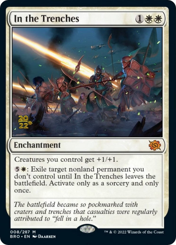 In the Trenches [The Brothers' War Prerelease Promos] Magic: The Gathering