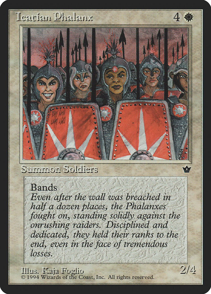 Icatian Phalanx [Fallen Empires] Magic: The Gathering