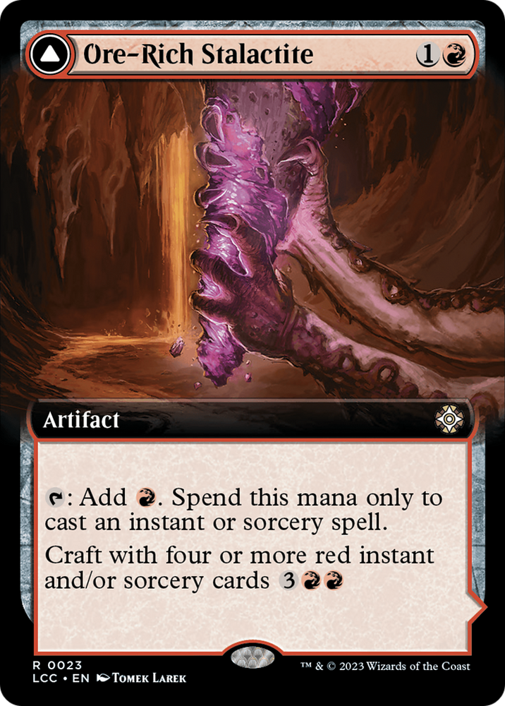 Ore-Rich Stalactite (Extended Art) [The Lost Caverns of Ixalan Commander] Magic: The Gathering