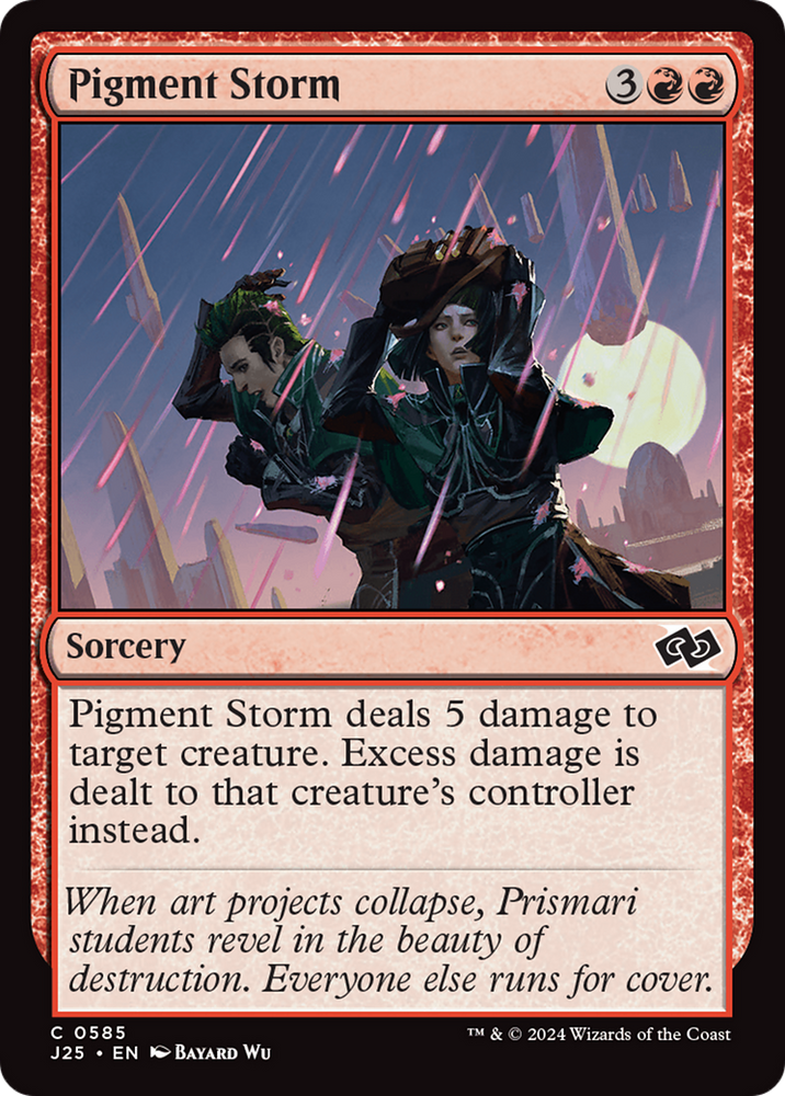 Pigment Storm [Foundations Jumpstart] Magic: The Gathering