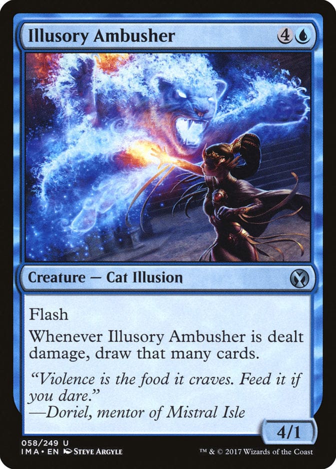 Illusory Ambusher [Iconic Masters] Magic: The Gathering