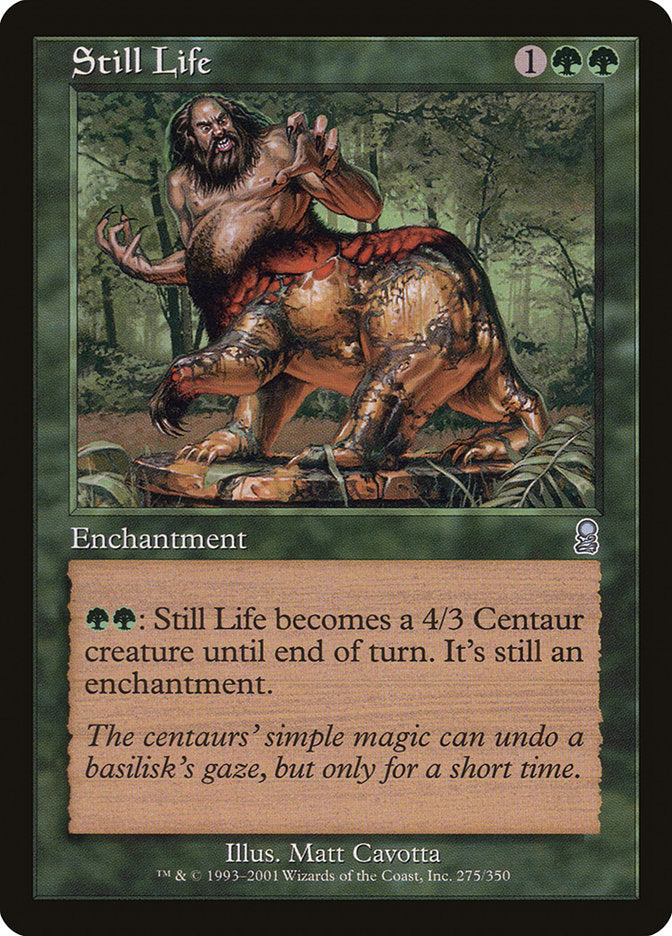 Still Life [Odyssey] Magic: The Gathering