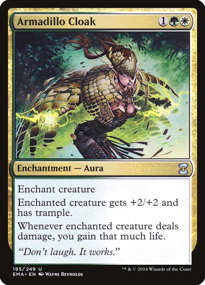 Armadillo Cloak [Eternal Masters] Magic: The Gathering