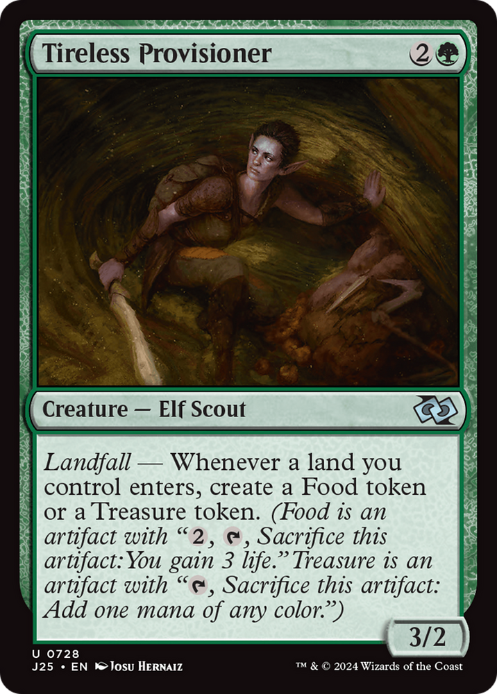 Tireless Provisioner [Foundations Jumpstart] Magic: The Gathering