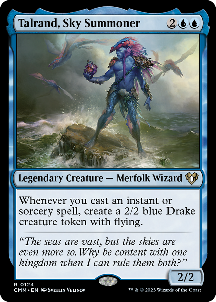 Talrand, Sky Summoner [Commander Masters] Magic: The Gathering