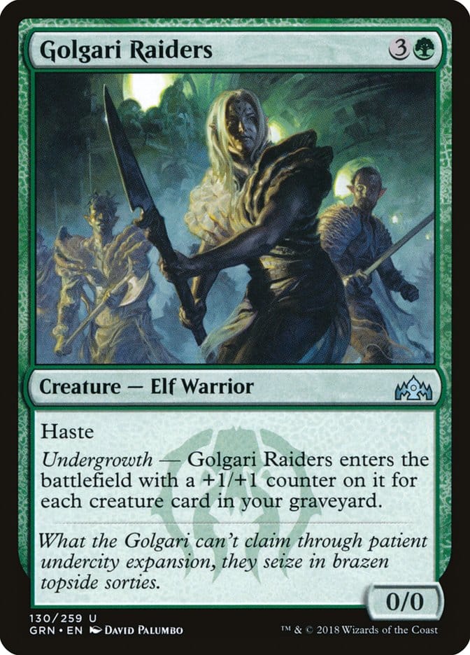 Golgari Raiders [Guilds of Ravnica] Magic: The Gathering