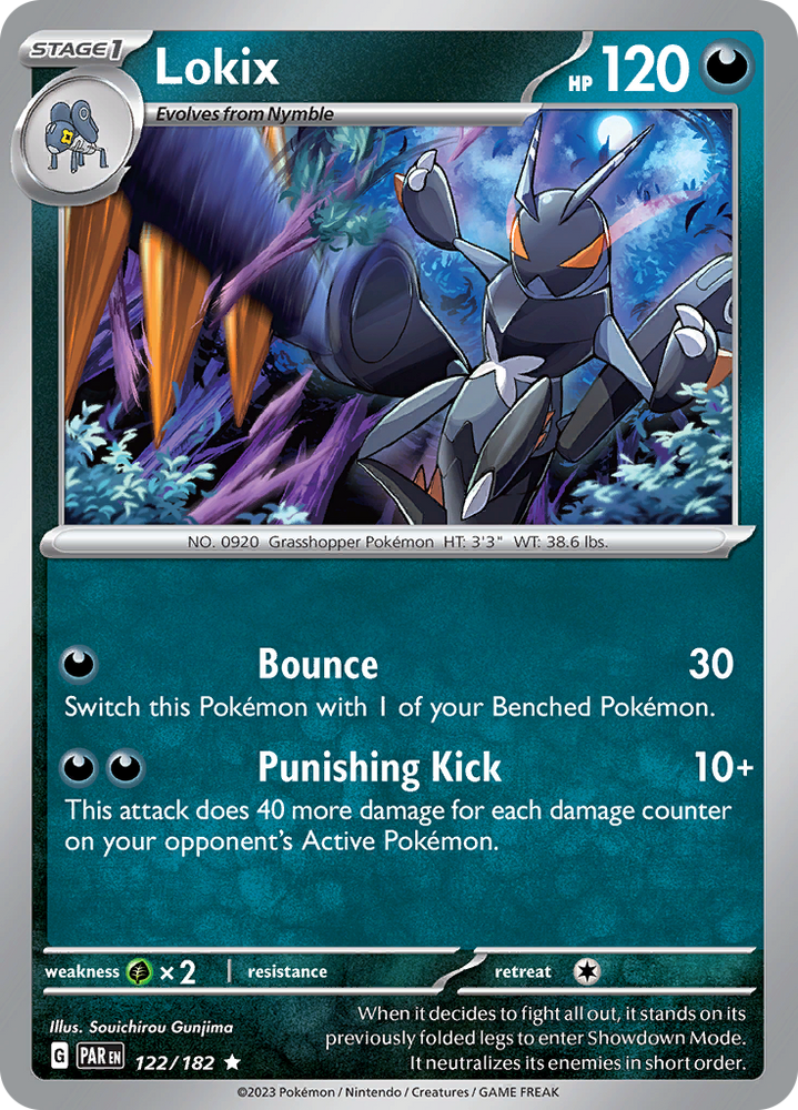 Lokix (122/182) [Scarlet & Violet: Paradox Rift] Pokémon
