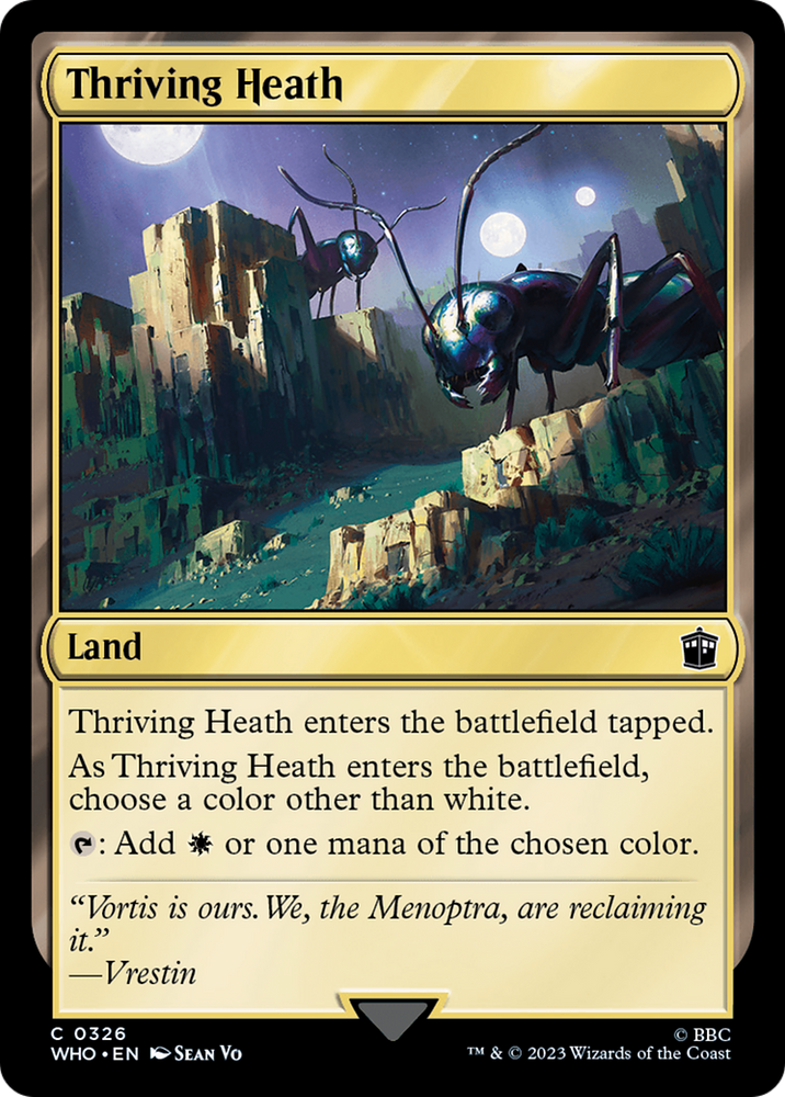 Thriving Heath [Doctor Who] Magic: The Gathering