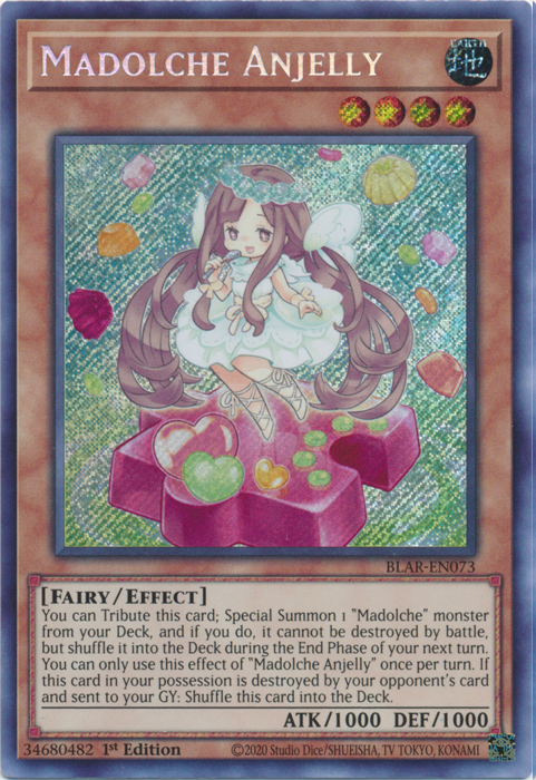 Madolche Anjelly [BLAR-EN073] Secret Rare - Yugioh Cards For Your TCG Needs!