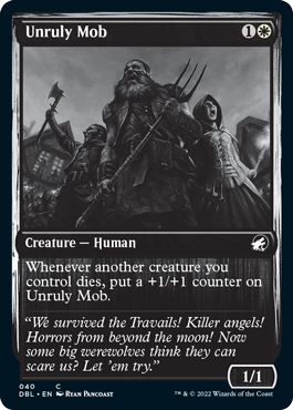 Unruly Mob [Innistrad: Double Feature] Magic: The Gathering