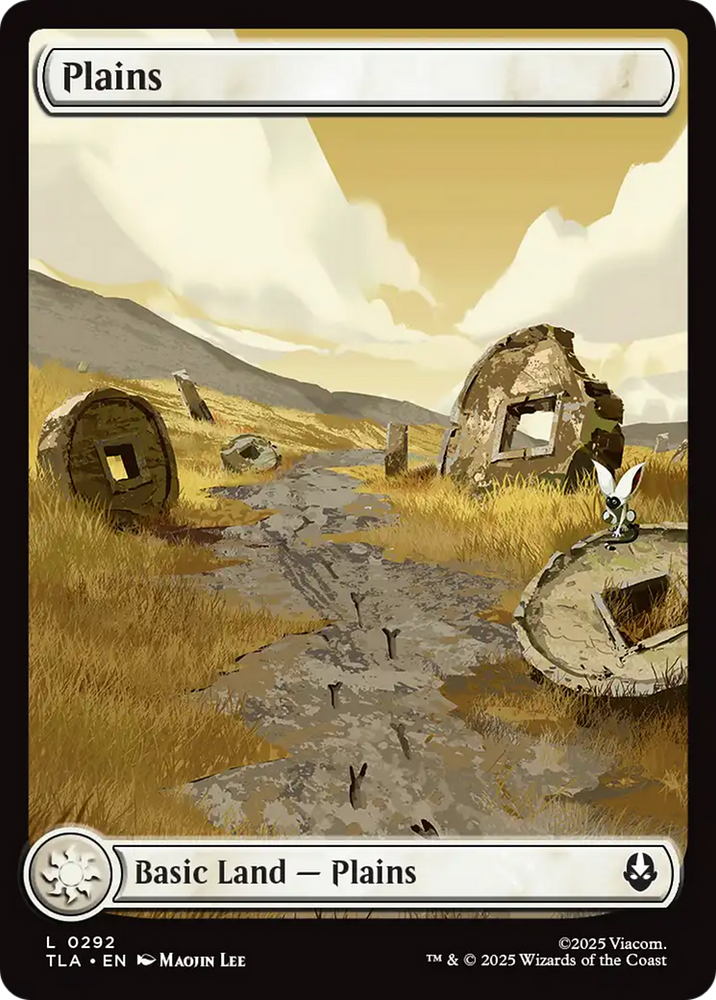 Plains (0292) [Avatar: The Last Airbender] Magic: The Gathering