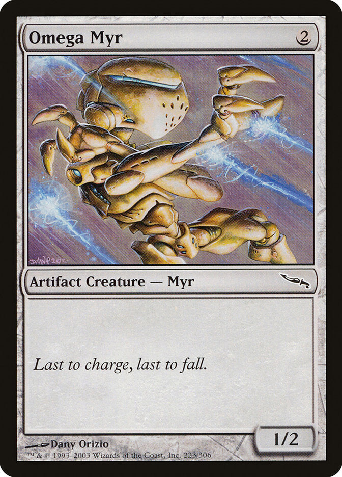 Omega Myr [Mirrodin] Magic: The Gathering