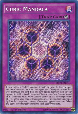 Cubic Mandala [MVP1-ENS44] Secret Rare - Yugioh Cards For Your TCG Needs!