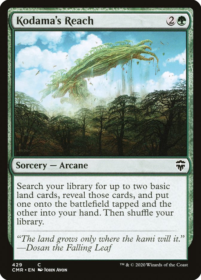 Kodama's Reach [Commander Legends] Magic: The Gathering