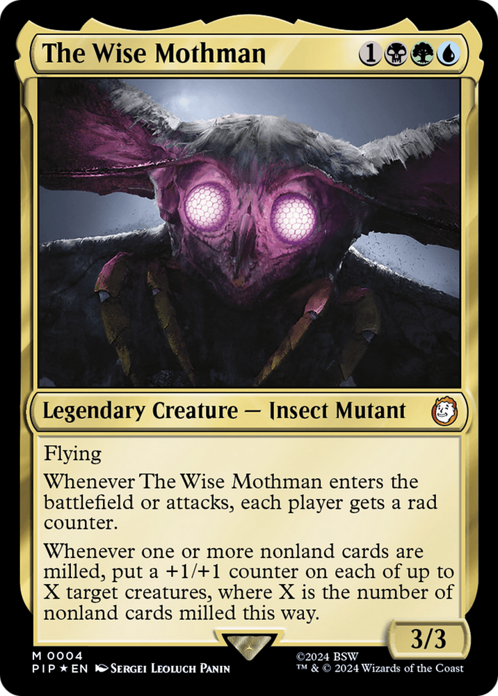 The Wise Mothman [Fallout] Magic: The Gathering