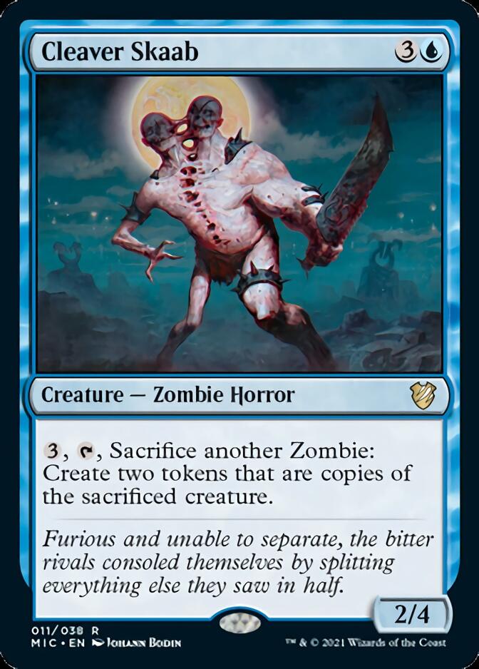 Cleaver Skaab [Innistrad: Midnight Hunt Commander] Magic: The Gathering