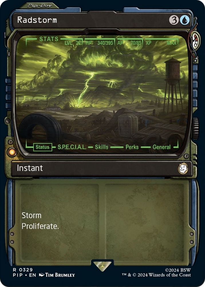 Radstorm (Showcase) [Fallout] Magic: The Gathering