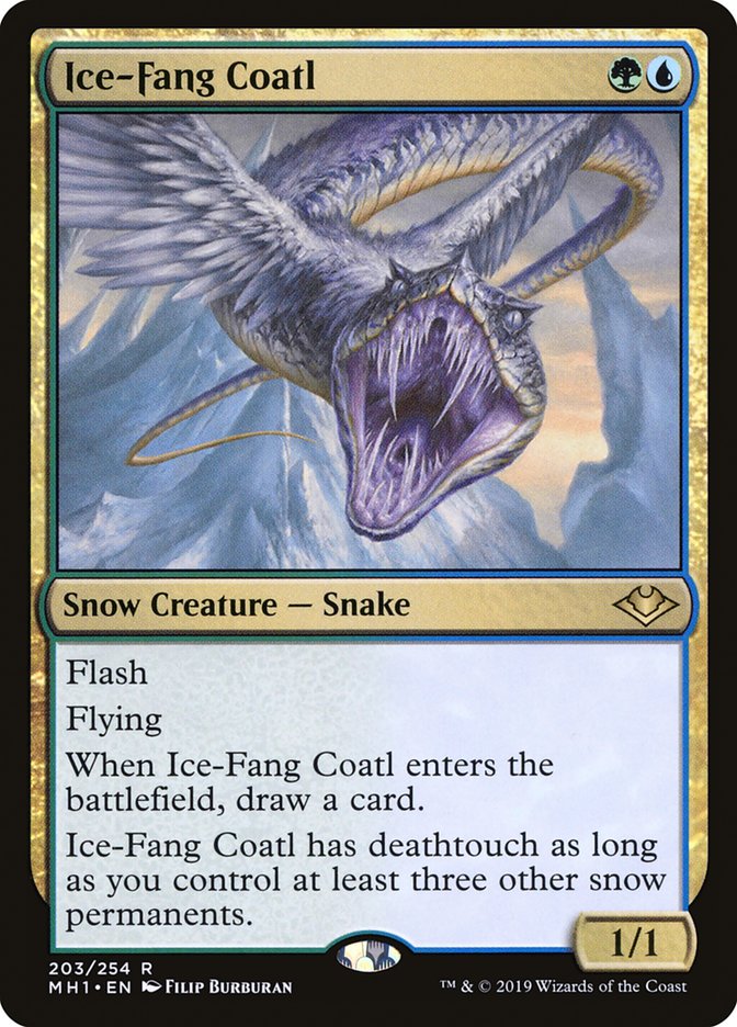 Ice-Fang Coatl [Modern Horizons] Magic: The Gathering