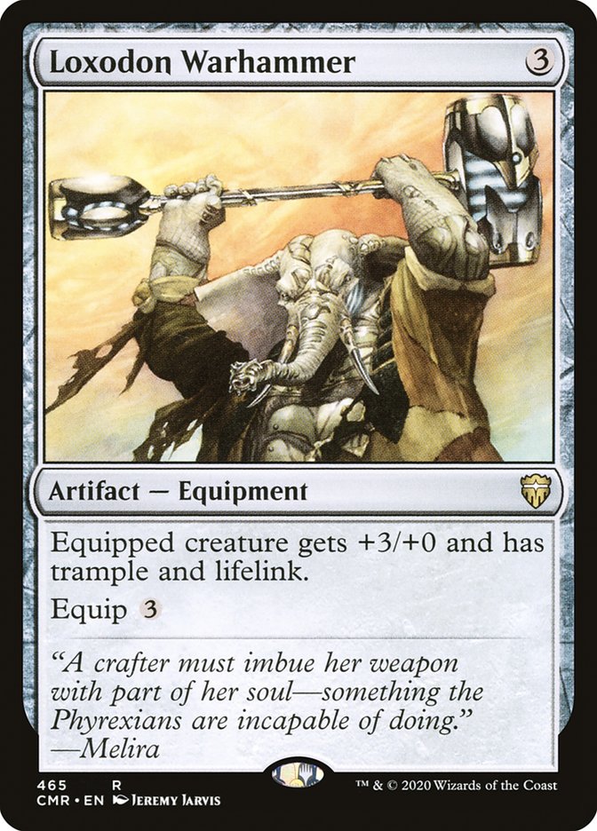 Loxodon Warhammer [Commander Legends] Magic: The Gathering