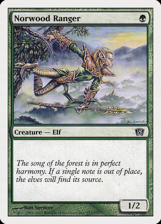 Norwood Ranger [Eighth Edition] Magic: The Gathering