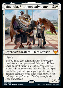 Mavinda, Students' Advocate [Strixhaven: School of Mages] Magic: The Gathering