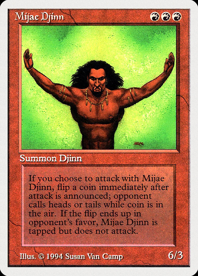 Mijae Djinn [Summer Magic / Edgar] Magic: The Gathering