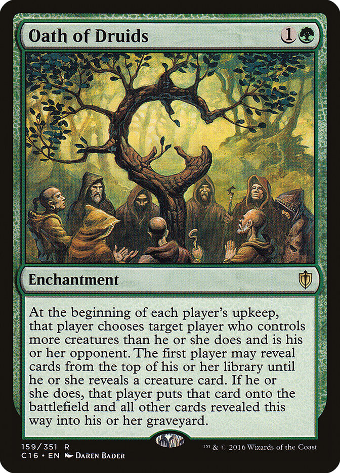 Oath of Druids [Commander 2016] Magic: The Gathering