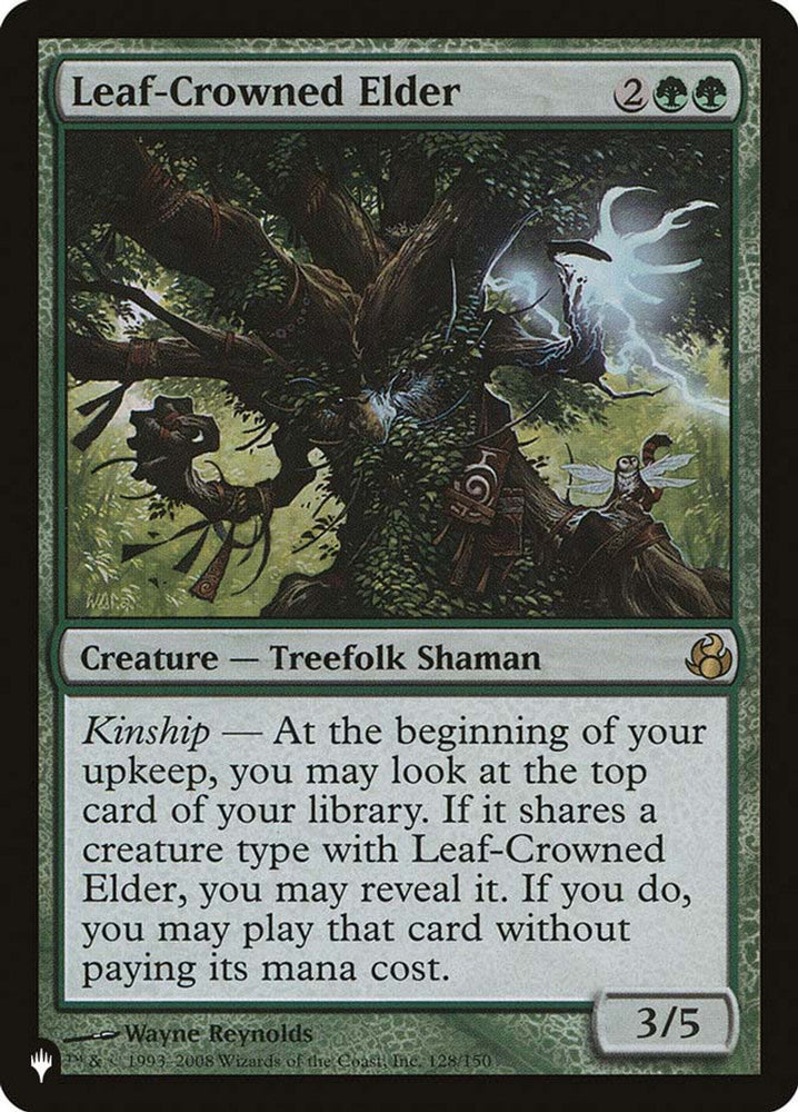 Leaf-Crowned Elder [The List] Magic: The Gathering